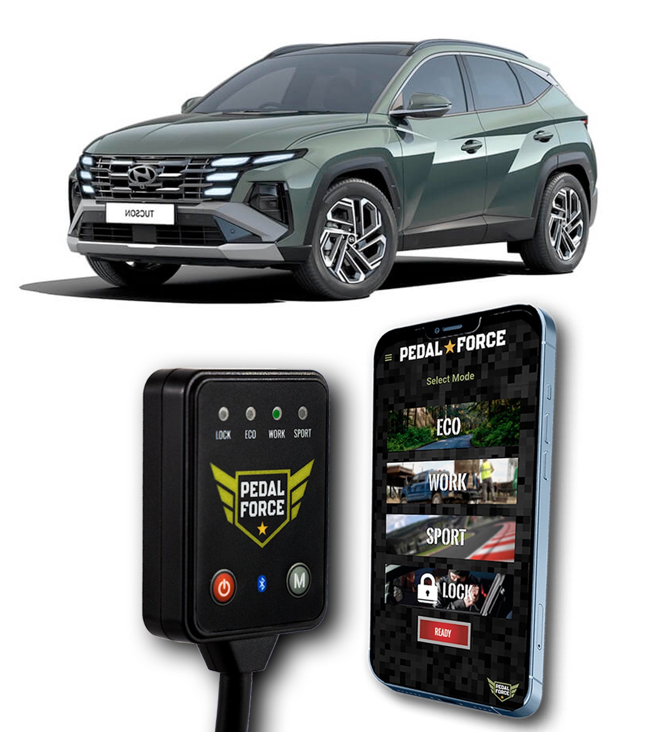 Hyundai Tucson – Pedal Force